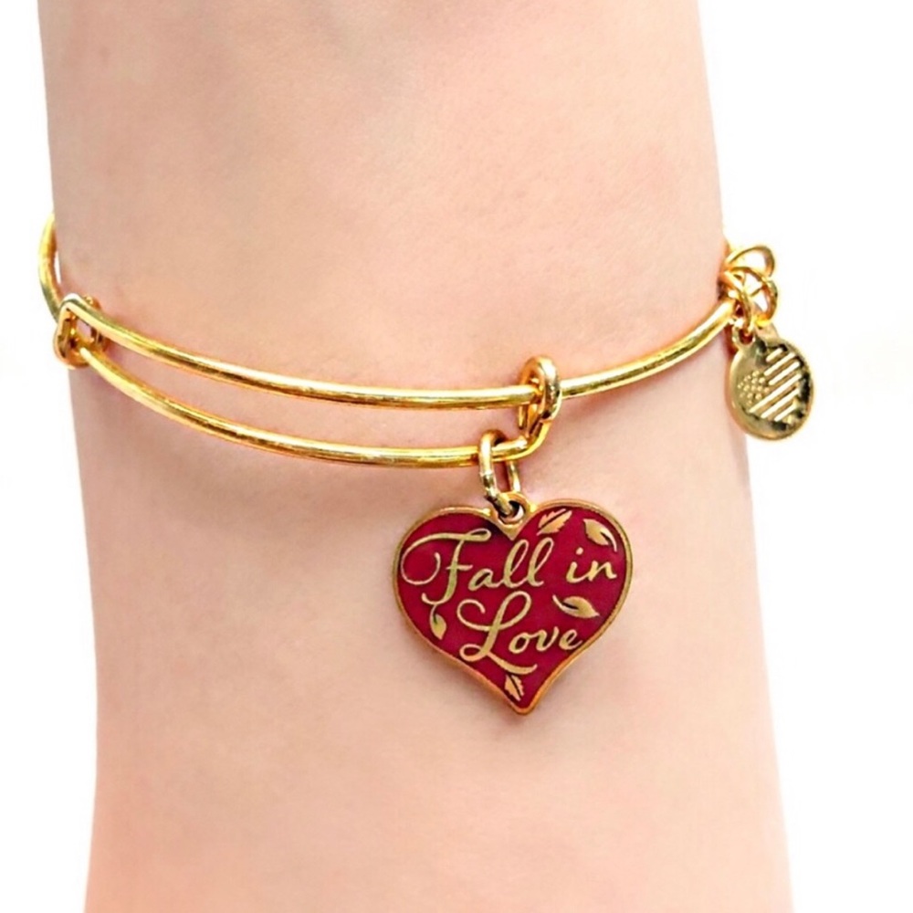 Alex and Ani "Fall In Love" Bracelet - Picture 2 of 4